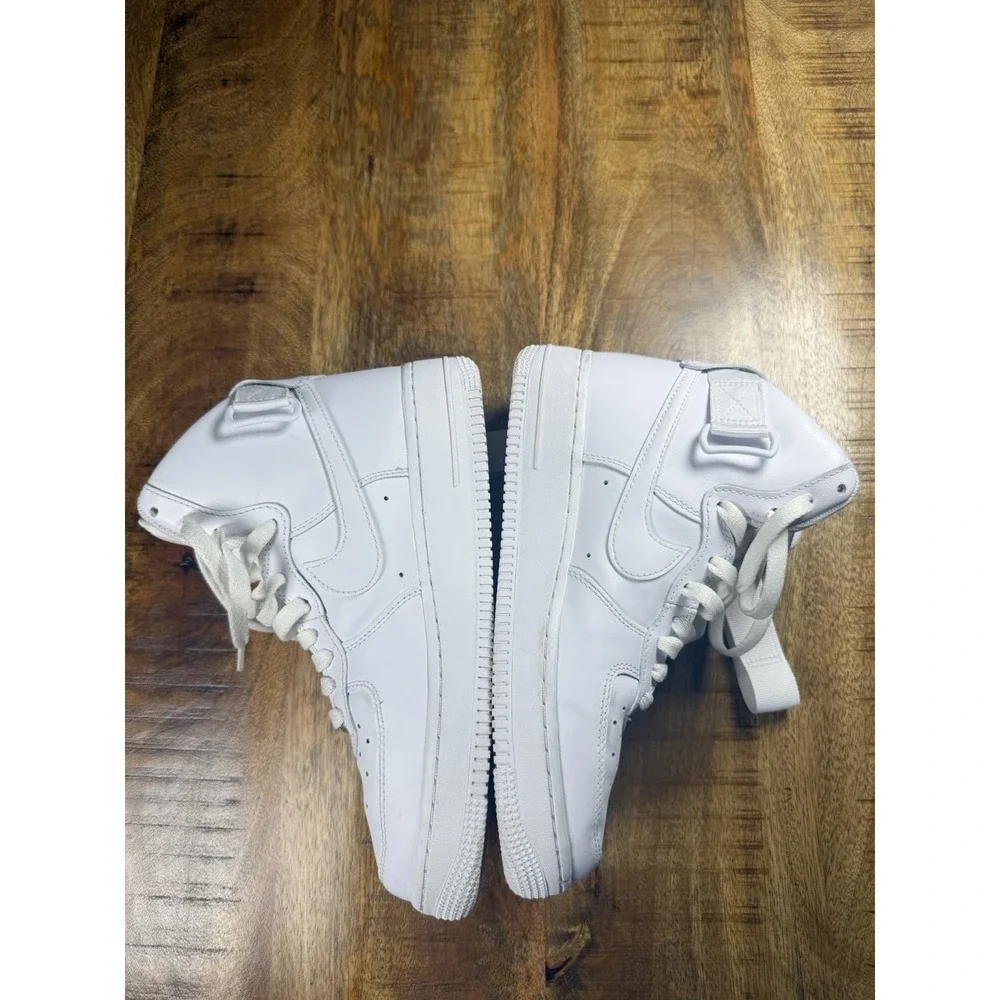 Nike Air Force 1 High '07 Triple White DD9624-100 Women's Size 8.5 Shoes